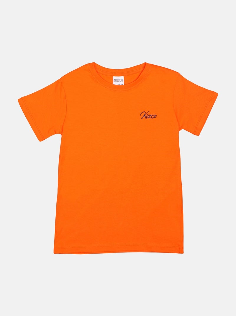 Tweedelige set - Kizco Oranje - Kiabi