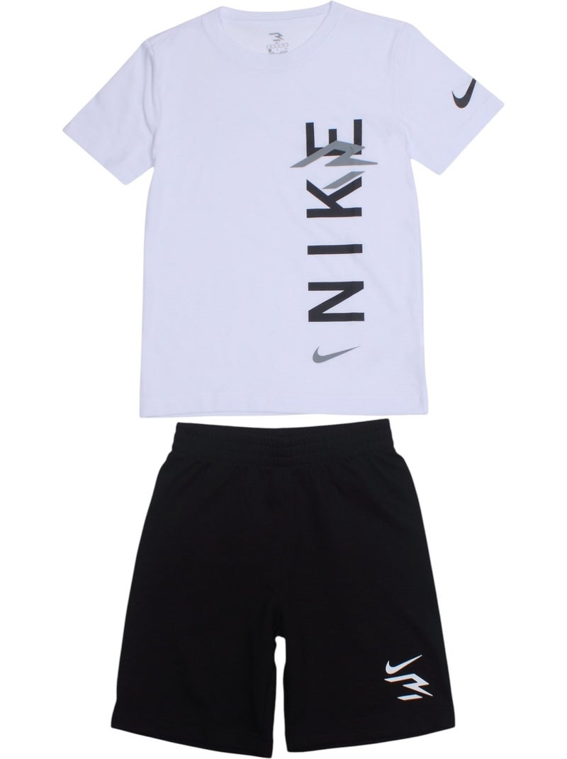 Tweedelige set - Nike Wit Zwart - Kiabi
