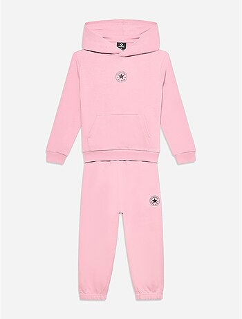 Tweedelige set met hoodie en broek - converse