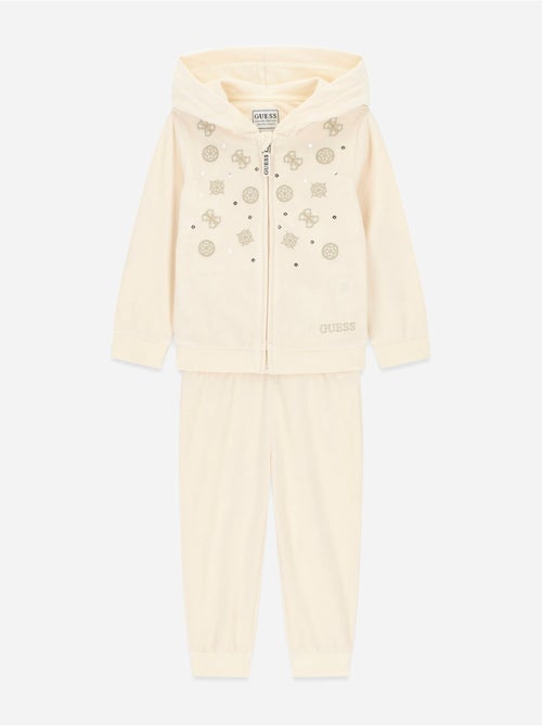 Tweedelige set met hoodie en broek - guess kids - Kiabi Tweedelige set met hoodie en broek - guess kids - Kiabi