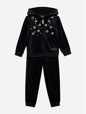 Tweedelige set met hoodie en broek - guess kids