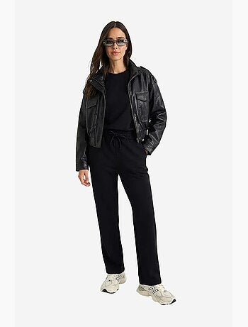 Tweedelige set met t-shirt met ronde hals en broek lucci