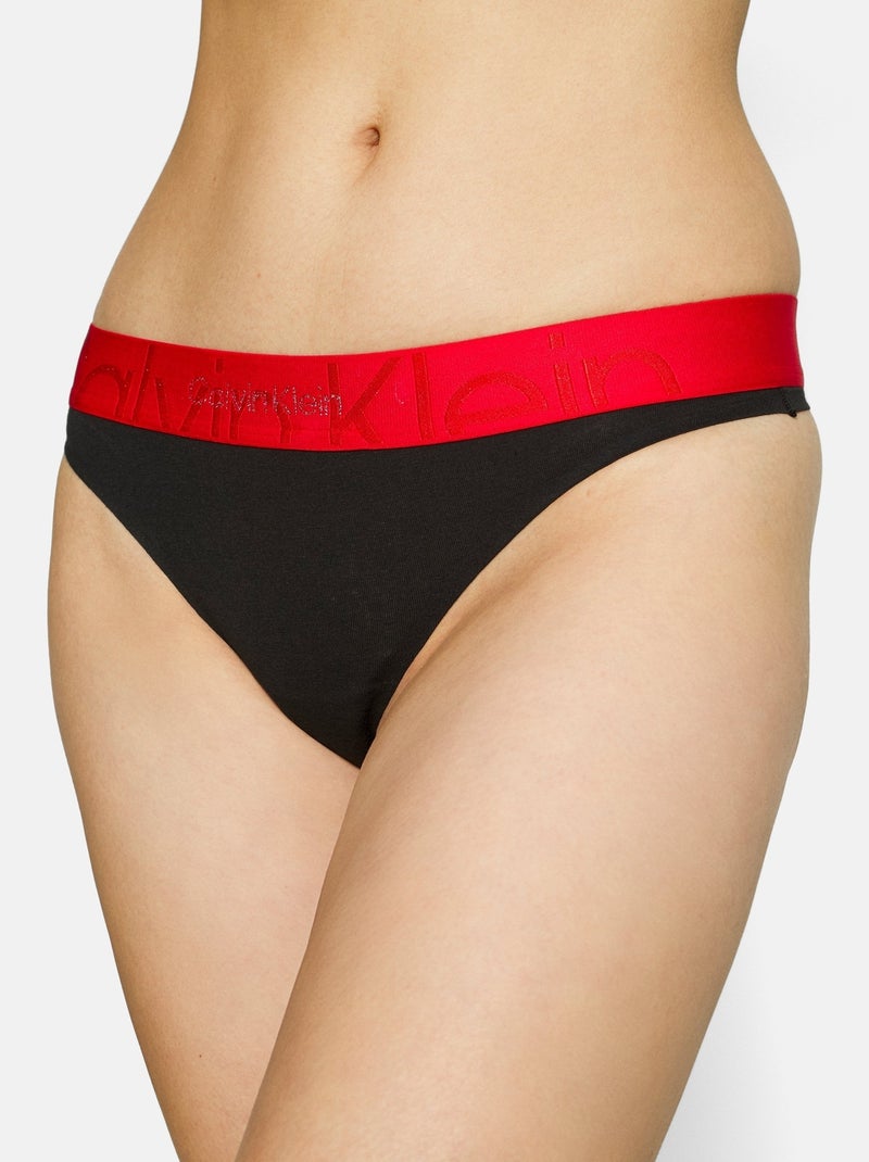 Tweedelige set met top en broekje - calvin klein Zwart - Kiabi