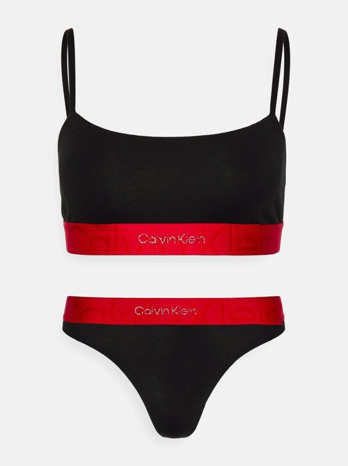 Tweedelige set met top en broekje - calvin klein - Kiabi