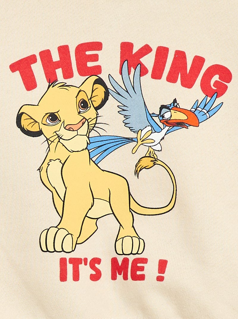 Tweekleurig 'Disney' sweatshirt Blauw - Kiabi