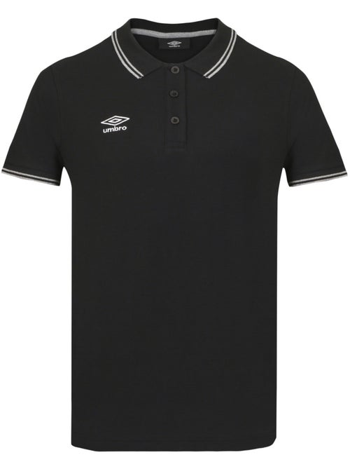Tweekleurig herenpoloshirt van piquékatoen met geborduurd logo 802210 - Kiabi