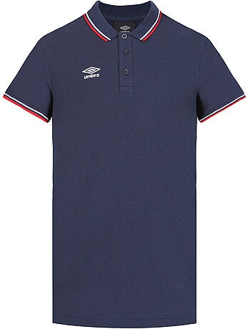 Tweekleurig herenpoloshirt van piquékatoen met geborduurd logo 806450