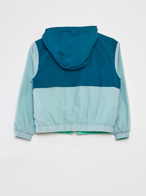 Tweekleurig, omkeerbaar windjack - Kiabi Tweekleurig, omkeerbaar windjack - Kiabi