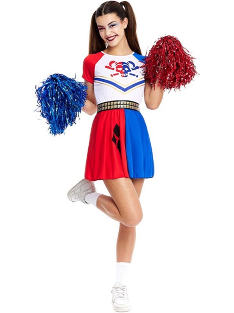 Tweekleurig sadistisch cheerleaderkostuum Multicolor - Kiabi