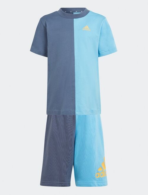 Tweekleurig setje - T-shirt + short 'adidas' - Kiabi