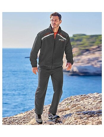 Tweekleurig trainingspak van microvezel - atlas for men
