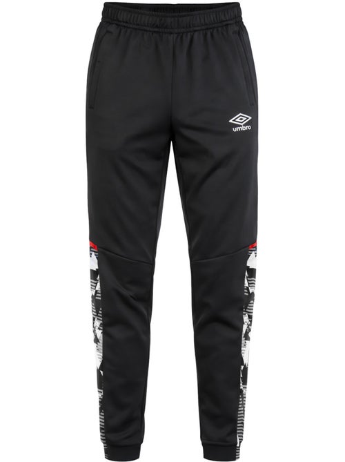 Tweekleurige joggingbroek voor heren met zakken en logo 123830 - Kiabi