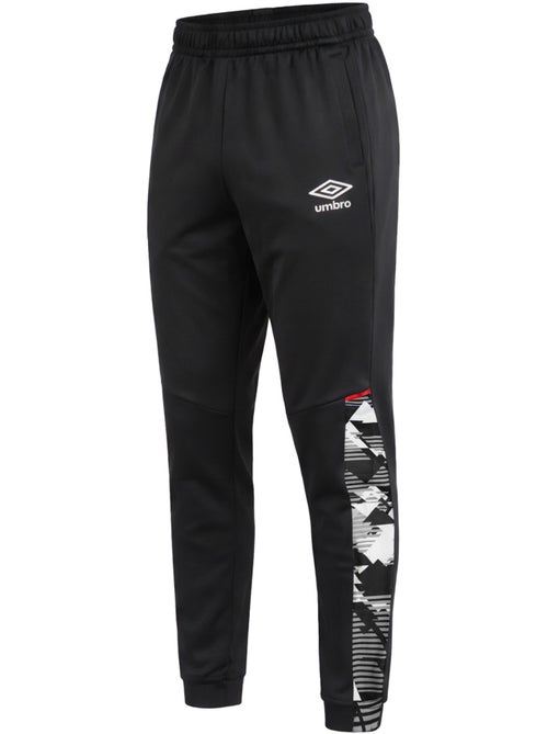 Tweekleurige joggingbroek voor heren met zakken en logo 123830 - Kiabi