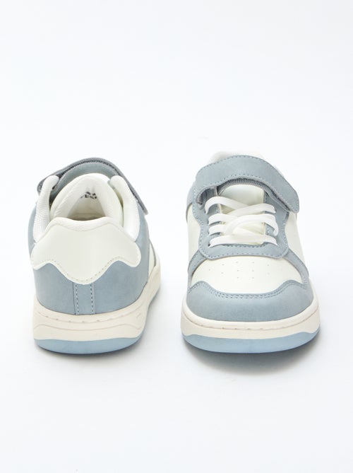 Tweekleurige, lage sneakers - Kiabi