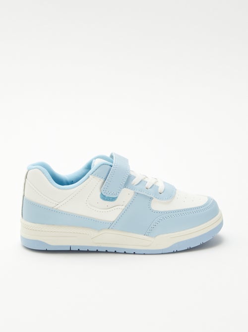 Tweekleurige lage sneakers - Kiabi
