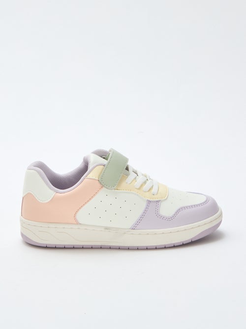 Tweekleurige, lage sneakers - Kiabi