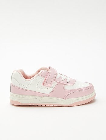 Tweekleurige lage sneakers