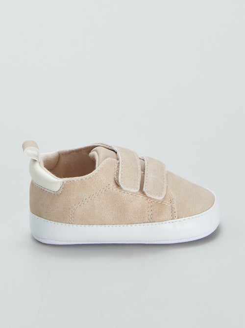 Tweekleurige sneakers met klittenband - Kiabi Tweekleurige sneakers met klittenband - Kiabi