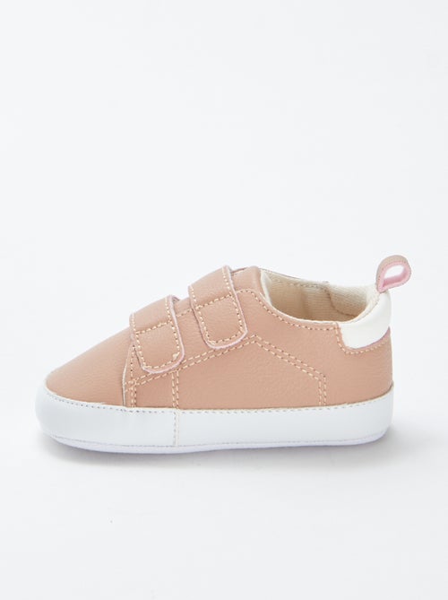 Tweekleurige sneakers met klittenband - Kiabi Tweekleurige sneakers met klittenband - Kiabi