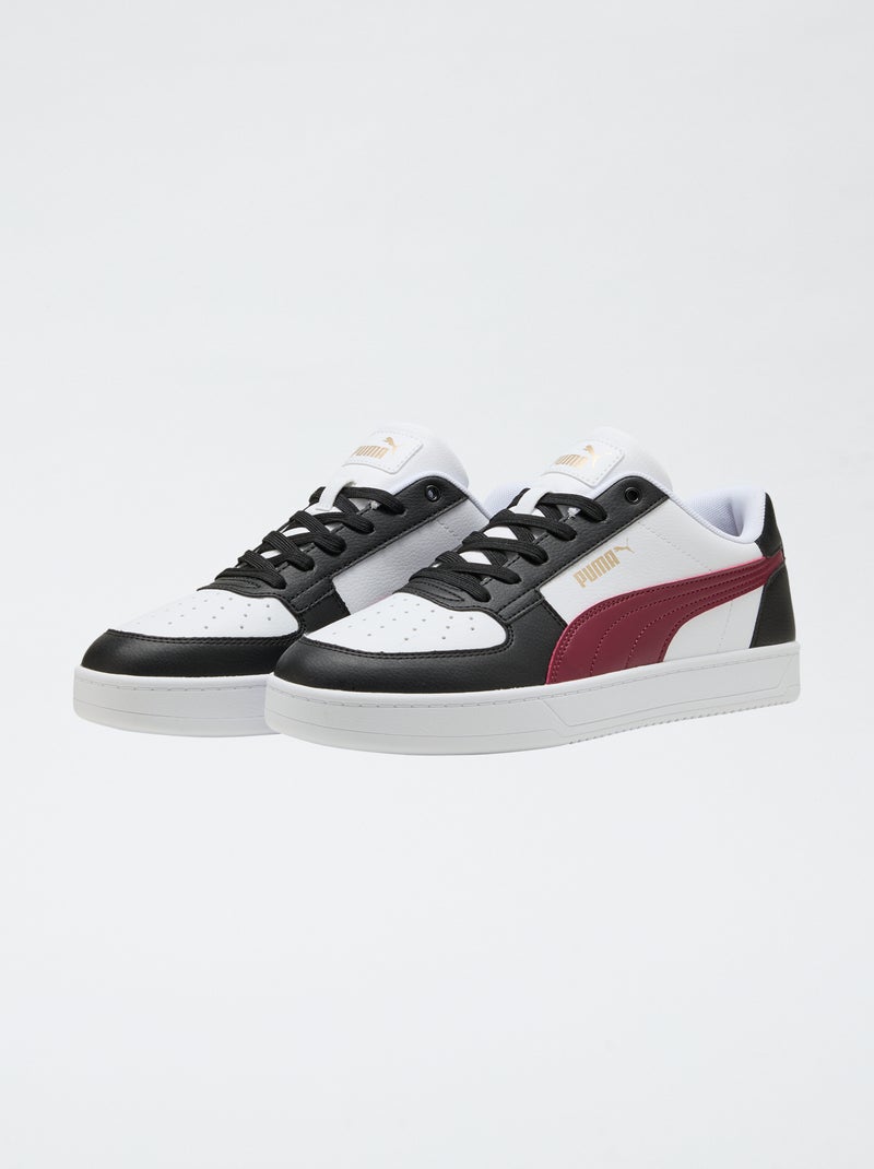 Tweekleurige sneakers 'Puma' Wit - Kiabi
