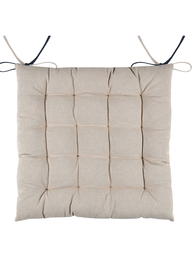 Tweekleurige stoelhoes Marineblauw - Kiabi