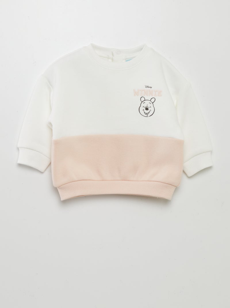 Tweekleurige sweater 'Winnie' ROSE - Kiabi