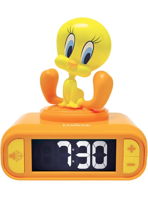 Tweety nachtlampje wekker met geluiden - Kiabi Tweety nachtlampje wekker met geluiden - Kiabi