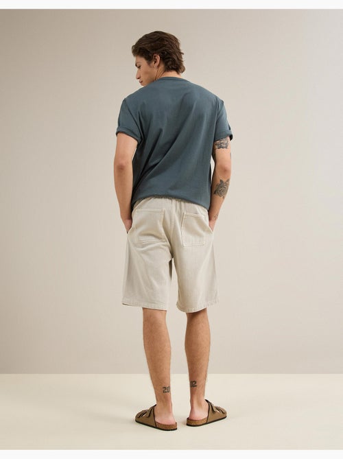 Twill bermuda shorts, mo fashion - Kiabi Twill bermuda shorts, mo fashion - Kiabi