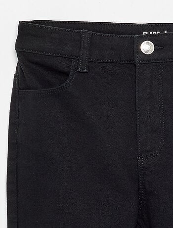 Twill broek met verstelbare taille
