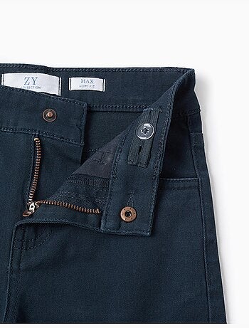 Twill broek 'slim fit'