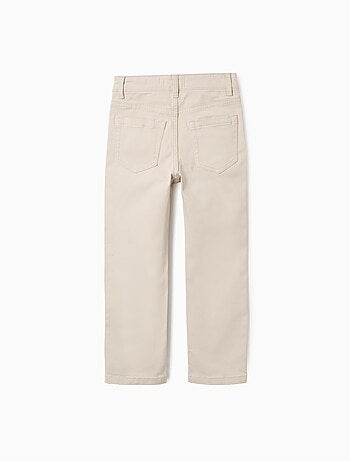 Twill broek 'slim fit'