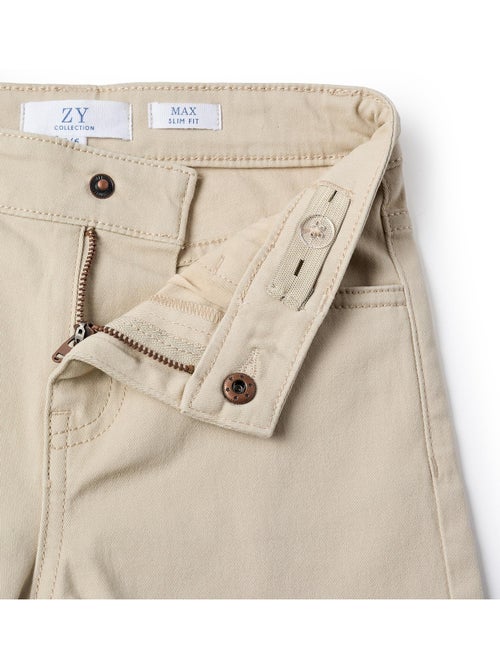 Twill broek 'slim fit' - Kiabi Twill broek 'slim fit' - Kiabi