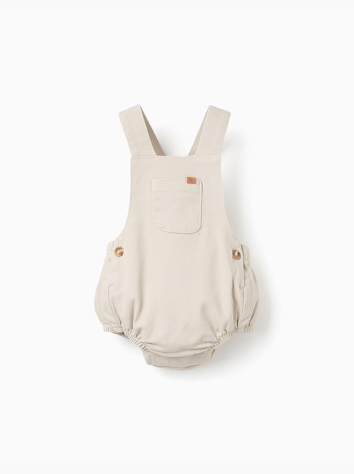 Twill jumpsuit met borstzak - Kiabi