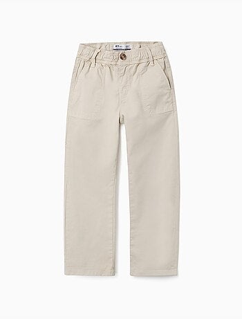 Twill timmermansbroek met elastische taille
