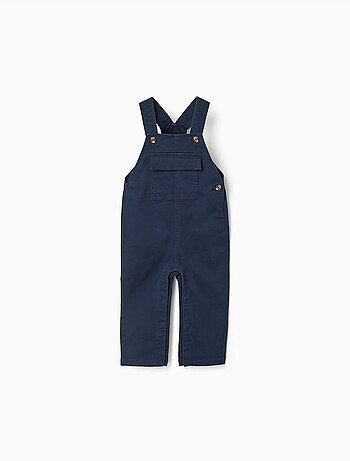 Twill tuinbroek met klepzak