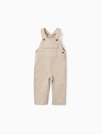 Twill tuinbroek met klepzak