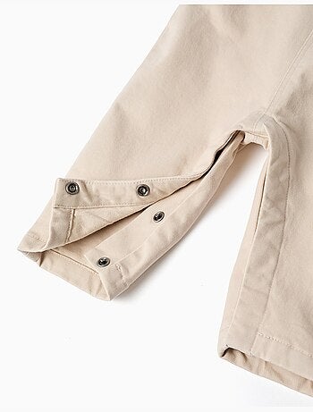 Twill tuinbroek met voorzak
