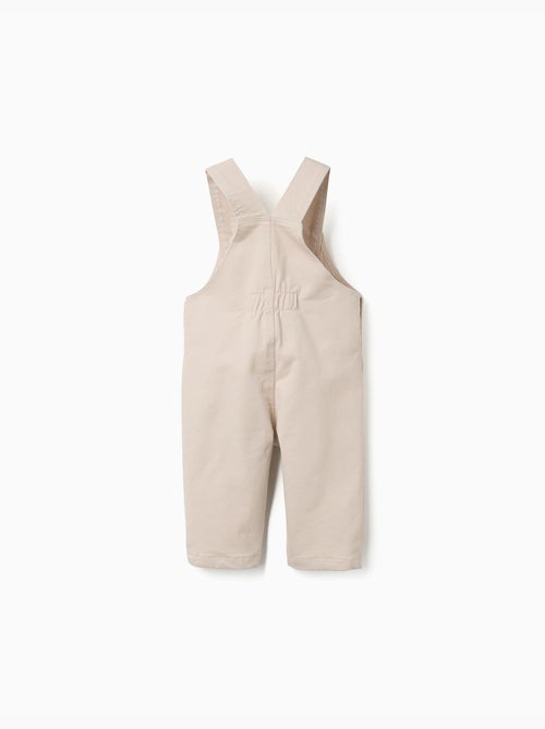 Twill tuinbroek met voorzak - Kiabi