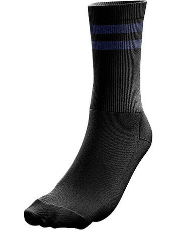 Twinday lot de 10 paires de chaussettes homme coton sport noir twinday