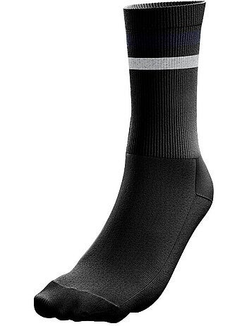 Twinday lot de 10 paires de chaussettes homme coton sport noir twinday
