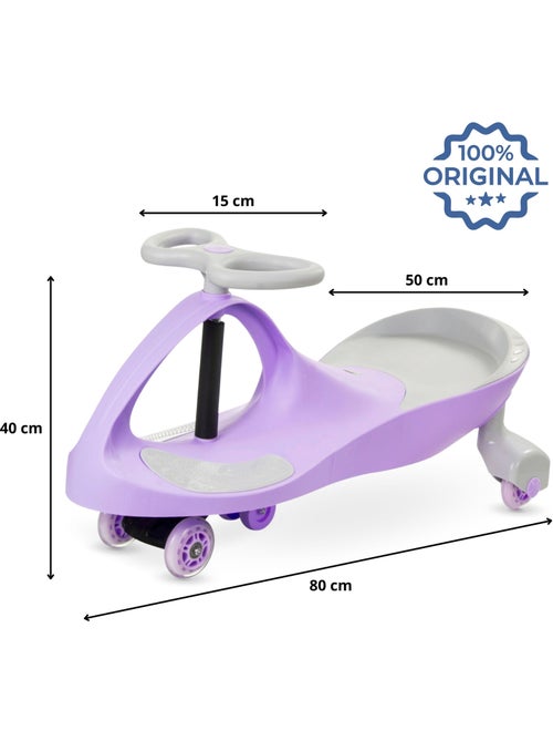 Twistcar pastelove - véhicule enfant sans pédales avec roues lumineuses - Kiabi Twistcar pastelove - véhicule enfant sans pédales avec roues lumineuses - Kiabi