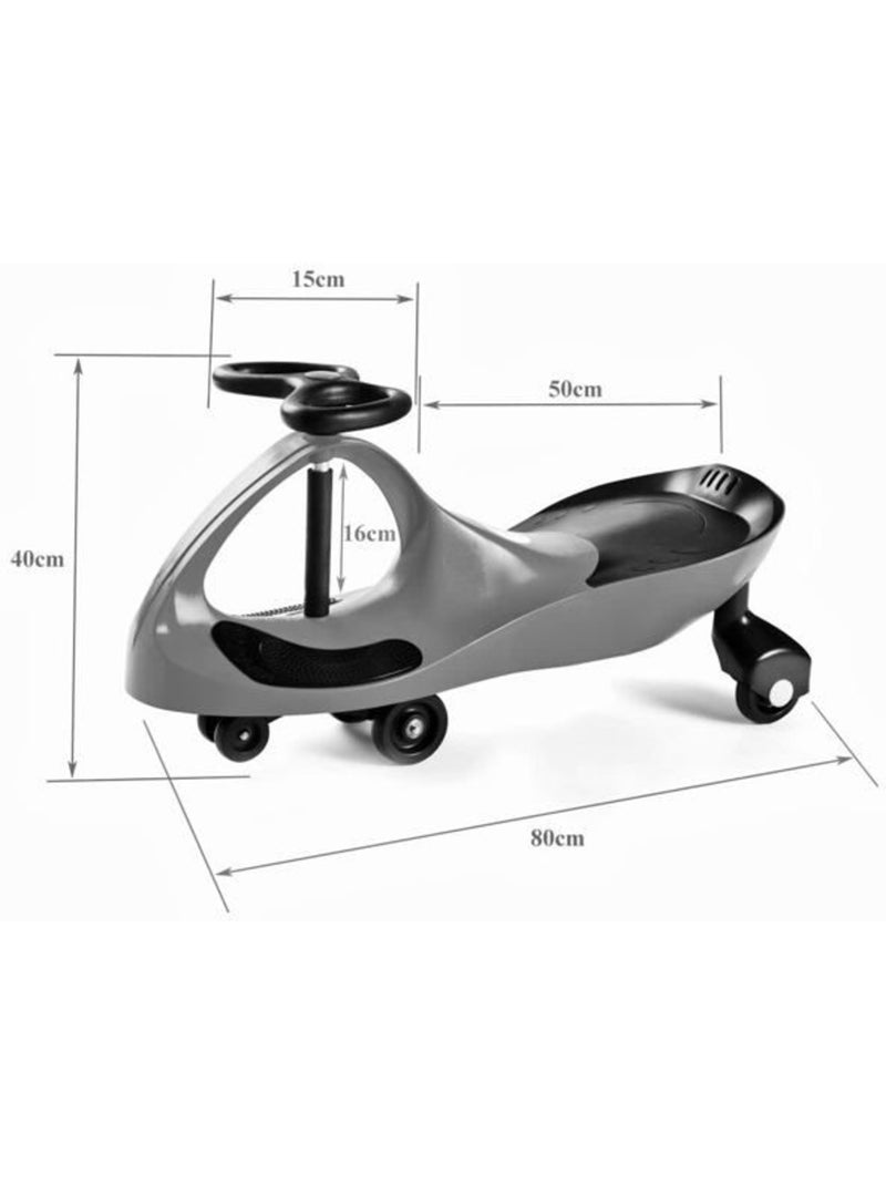 Twistcar – voiture à torsion pour enfant sans pédales ni batterie, véhicule ludique dès 3 ans Bleu - Kiabi