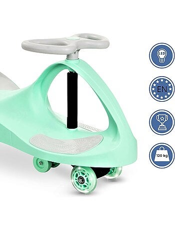 Twistcar voiture enfant sans pédales mouvement par torsion 3+ ans 120kg