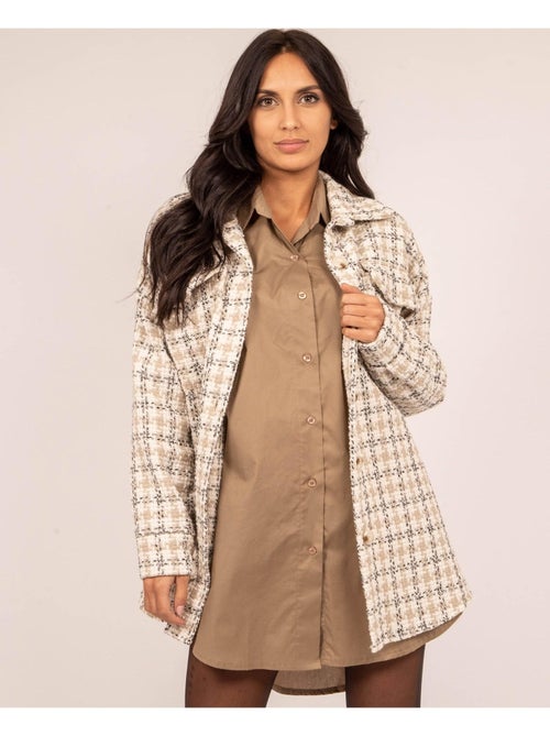UBARTH geruite overshirt - Kiabi UBARTH geruite overshirt - Kiabi