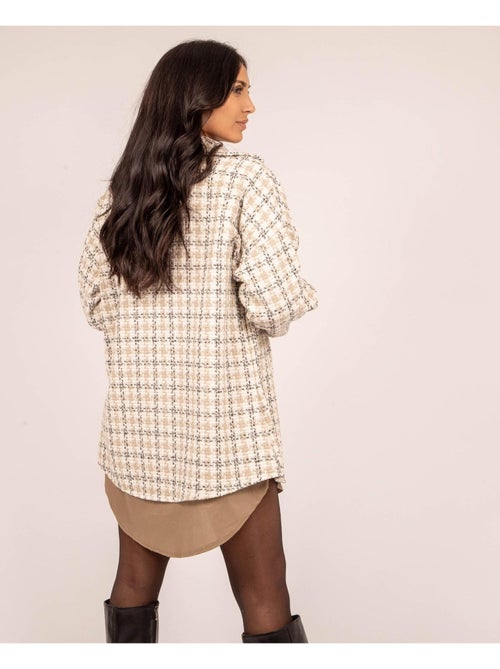 UBARTH geruite overshirt - Kiabi UBARTH geruite overshirt - Kiabi