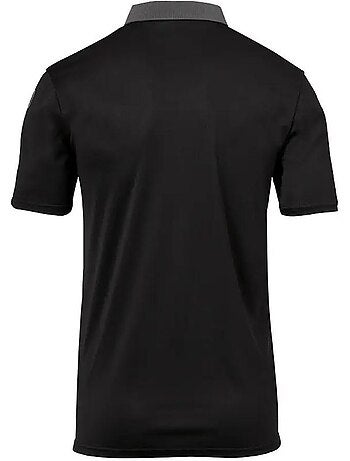 Uhlsport offense 23 polo grijs/zwart voor heren