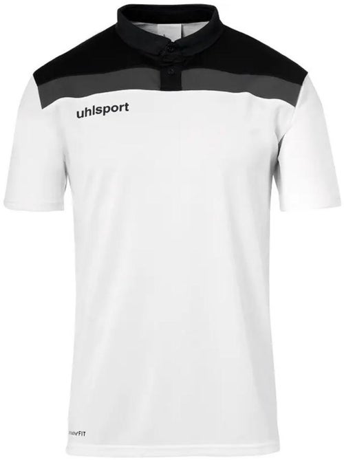 Uhlsport offense 23 polo heren - wit/zwart - Kiabi Uhlsport offense 23 polo heren - wit/zwart - Kiabi
