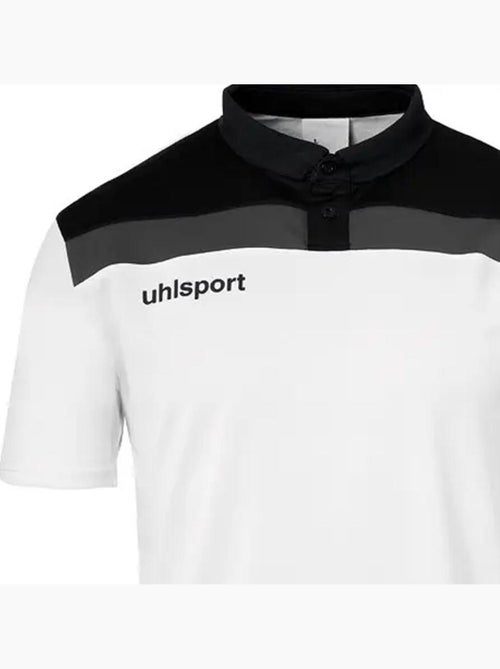 Uhlsport offense 23 polo heren - wit/zwart - Kiabi Uhlsport offense 23 polo heren - wit/zwart - Kiabi