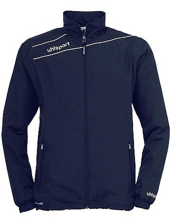 Uhlsport stream 3.0 presentatievest zwart/oranje voor jongens