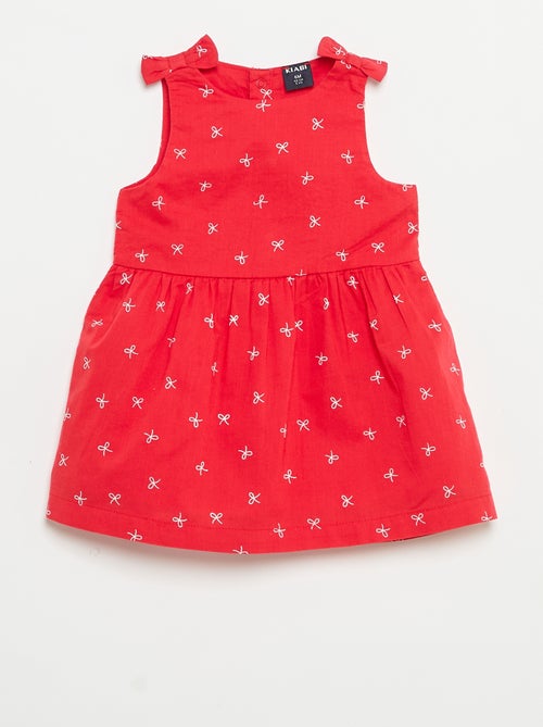 Uitlopende mouwloze jurk - Kiabi